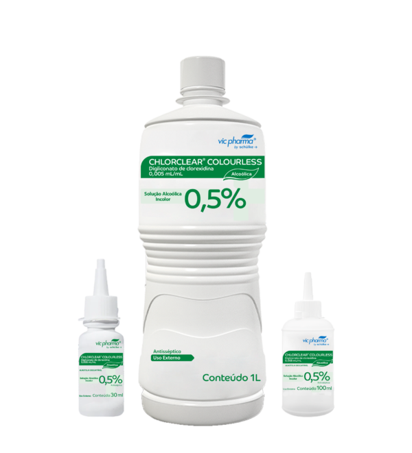 CHLORCLEAR® 0,5% COLOURLESS Solução Alcoólica